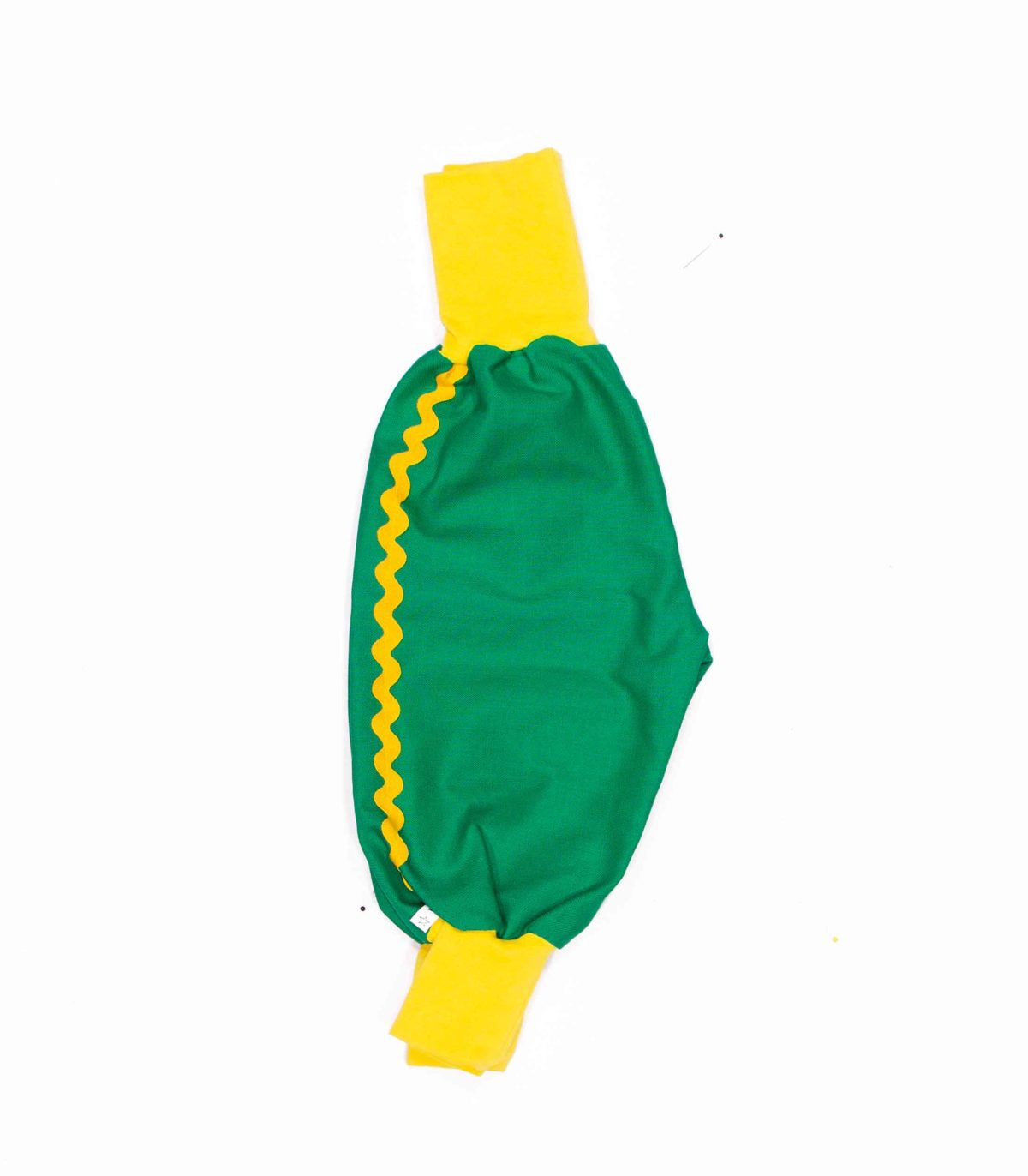 Dirndlpirat Mini, 56-80, grün mit gelb
